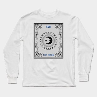 Tarot Card - The Moon Long Sleeve T-Shirt